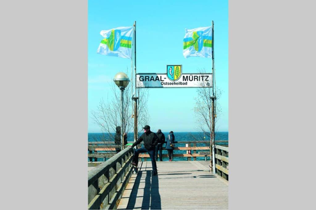 Ostsee-Ferienwohnung Uhlnuest Graal-Mueritz Gelbensande Dış mekan fotoğraf